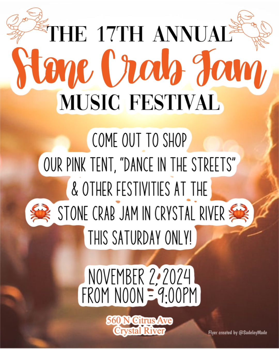 17th Annual Stone Crab Jam