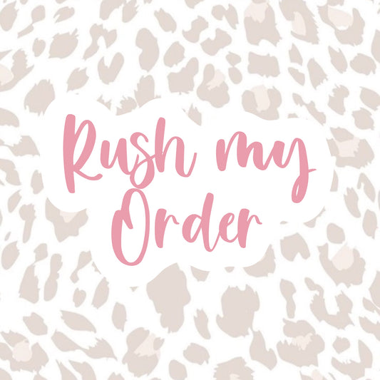 Rush My Order