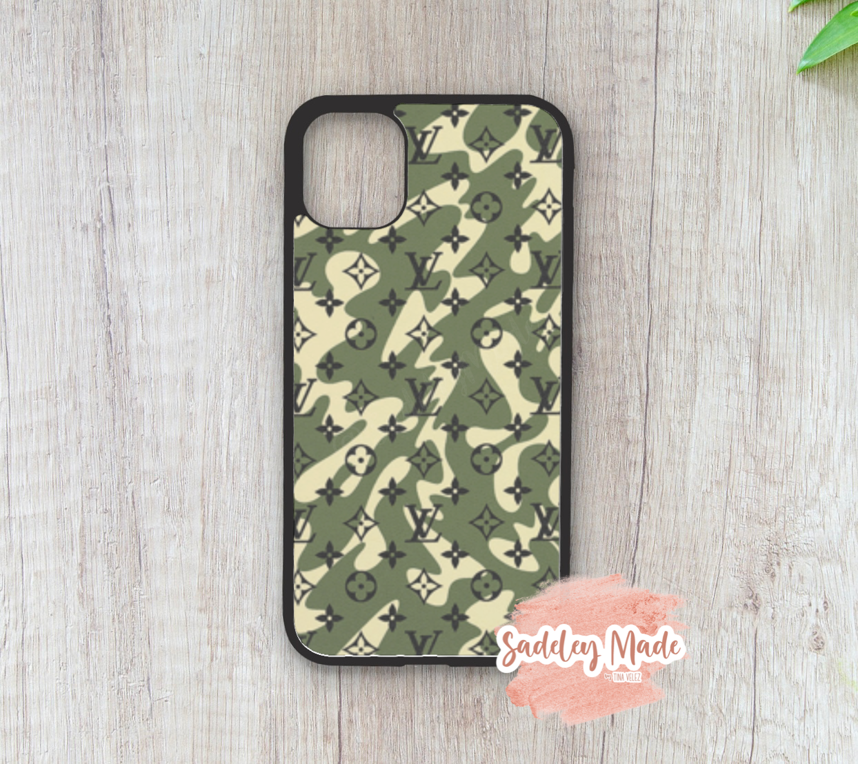 Green Camo Inspired Samsung Phone Case