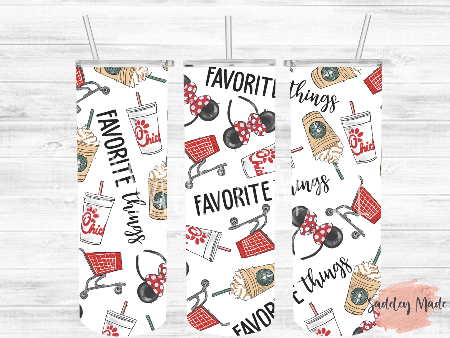 Favorite Things Tumbler